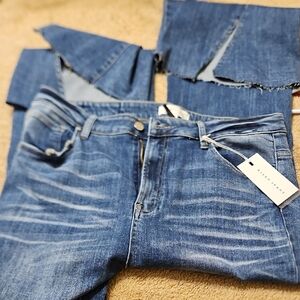 Blue Flare & Wide Leg Jeans